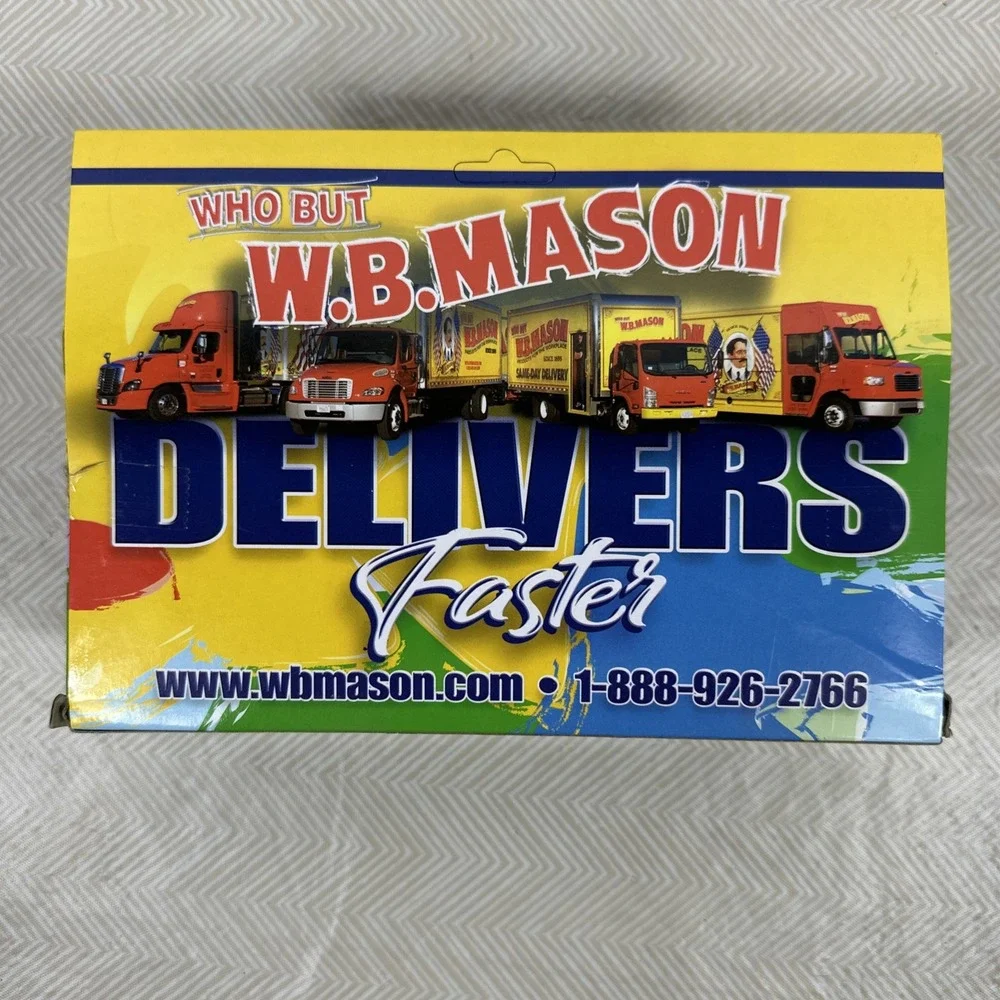 WB MASON &Duracell Delivery Truck‎ Box Diecast Truck Toy New in Box Who But